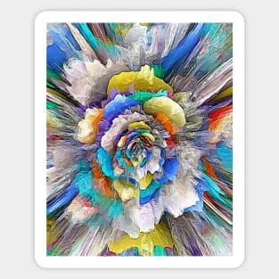 Abstract flower of light Sticker